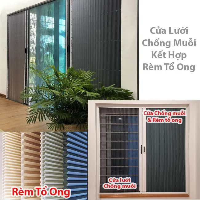 Cửa lưới chống côn trùng - Rèm